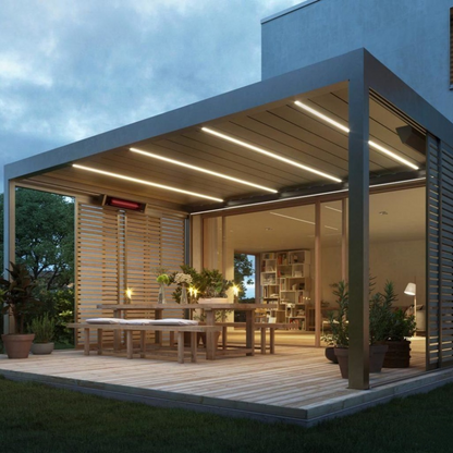 GlasSphere Atrium 12x14 Smart Pergola Pavilion