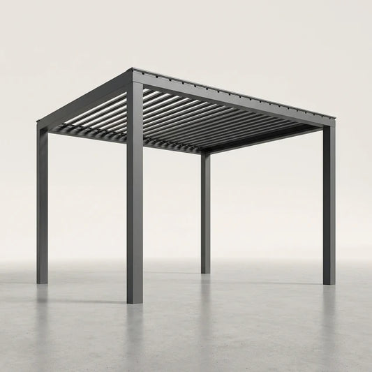 AeriVanta Prime Motorized Louver Pergola — Studio Shot