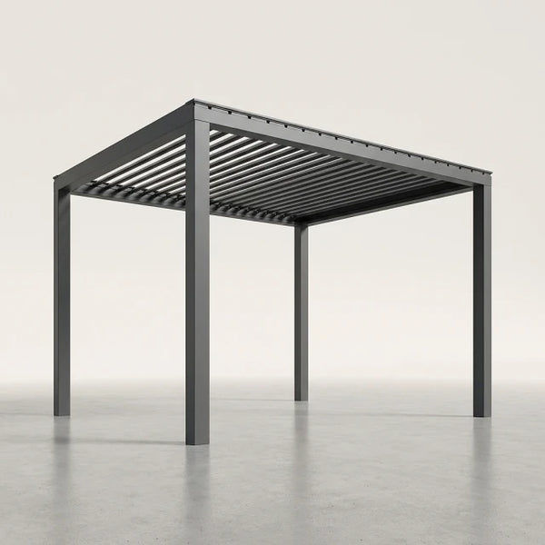 AeriVanta Prime Motorized Louver Pergola — Studio Shot